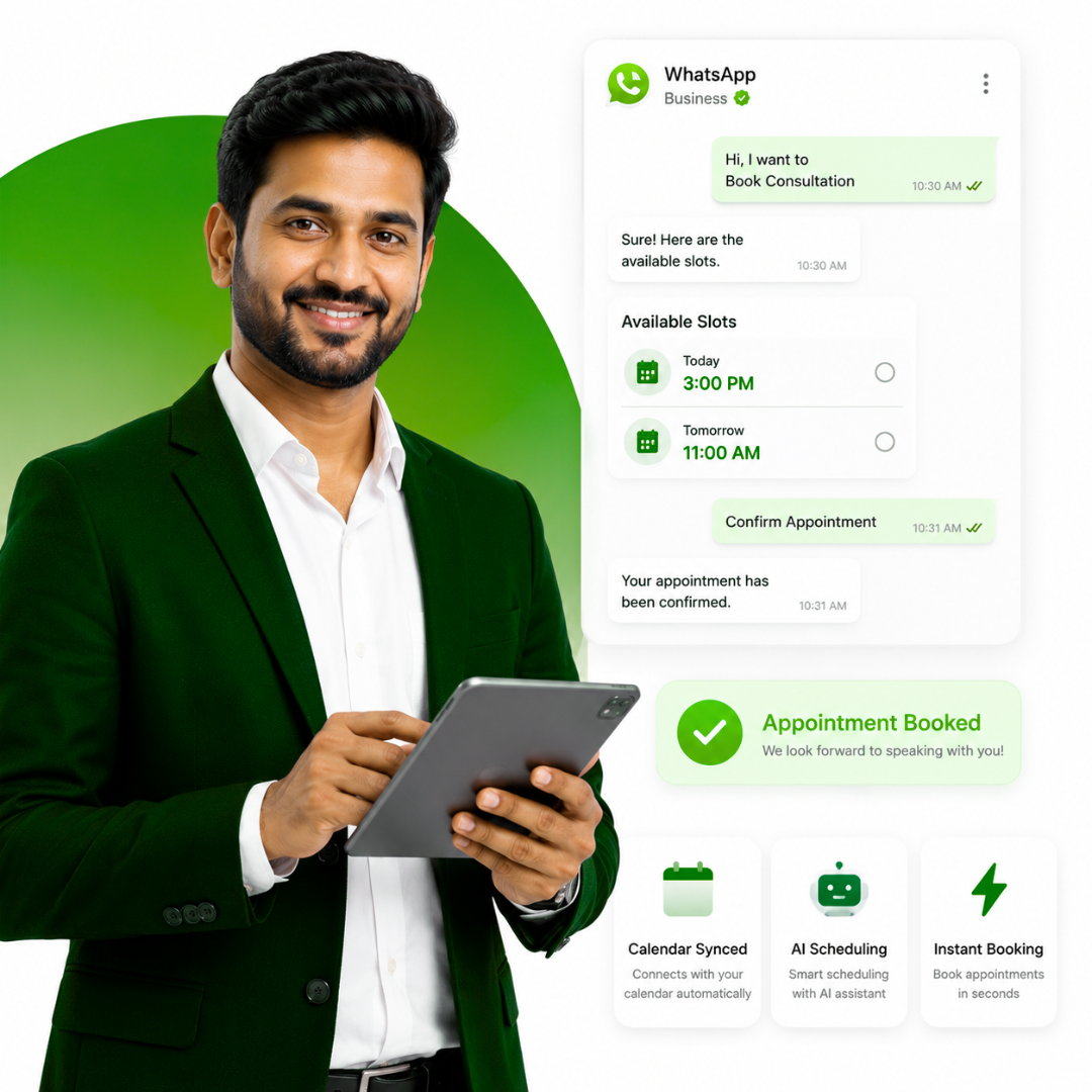 Appointment Booking with Financial Advisors