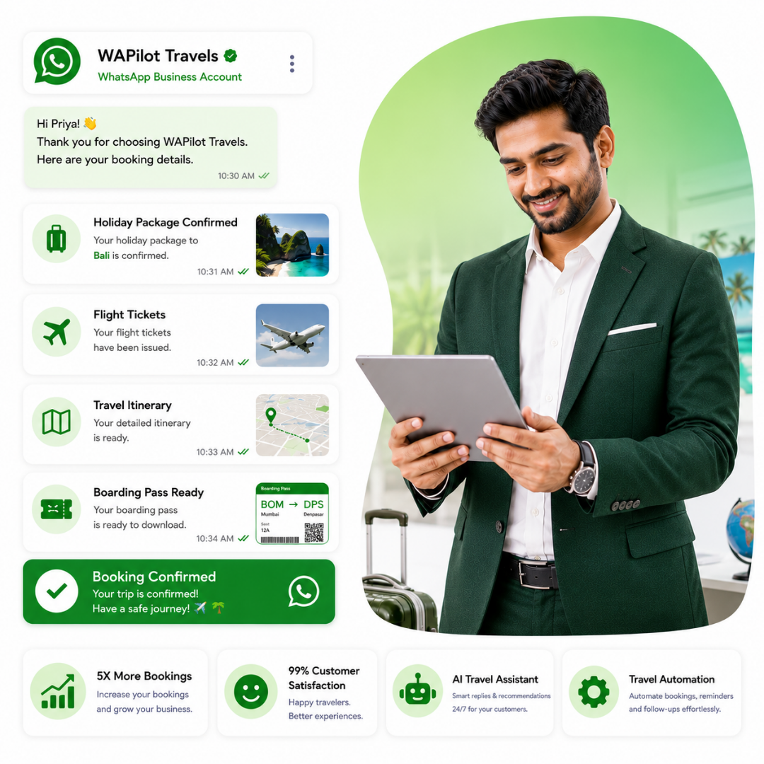 WhatsApp Business API for travel and tourism businesses
