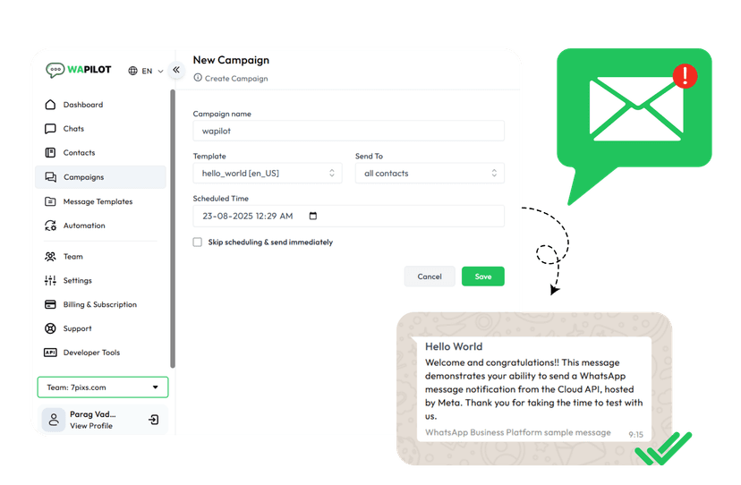 Campaign Management showcase