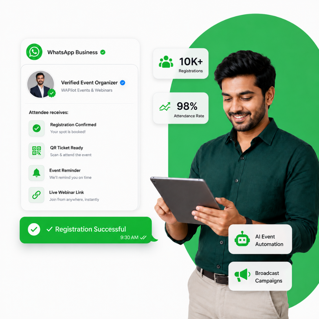 WhatsApp Business API for Events & Webinars