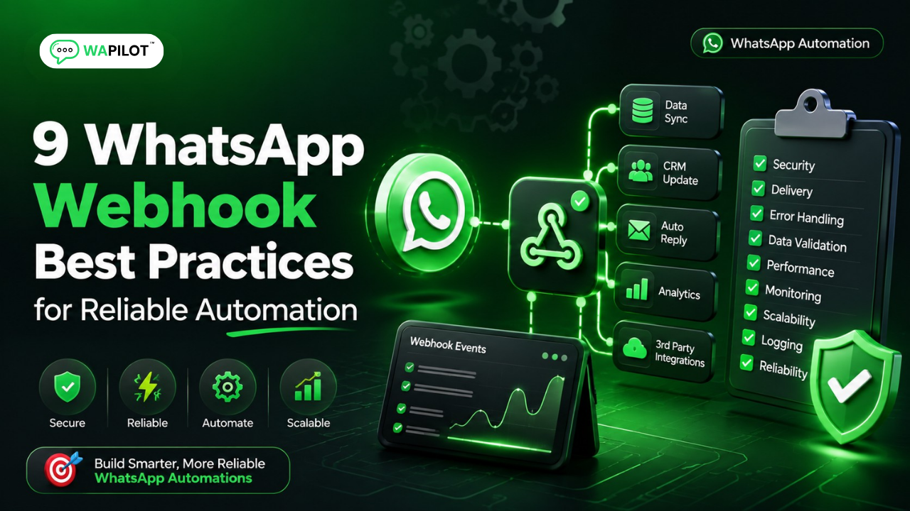 9 WhatsApp Webhook best practices for reliable WhatsApp automation