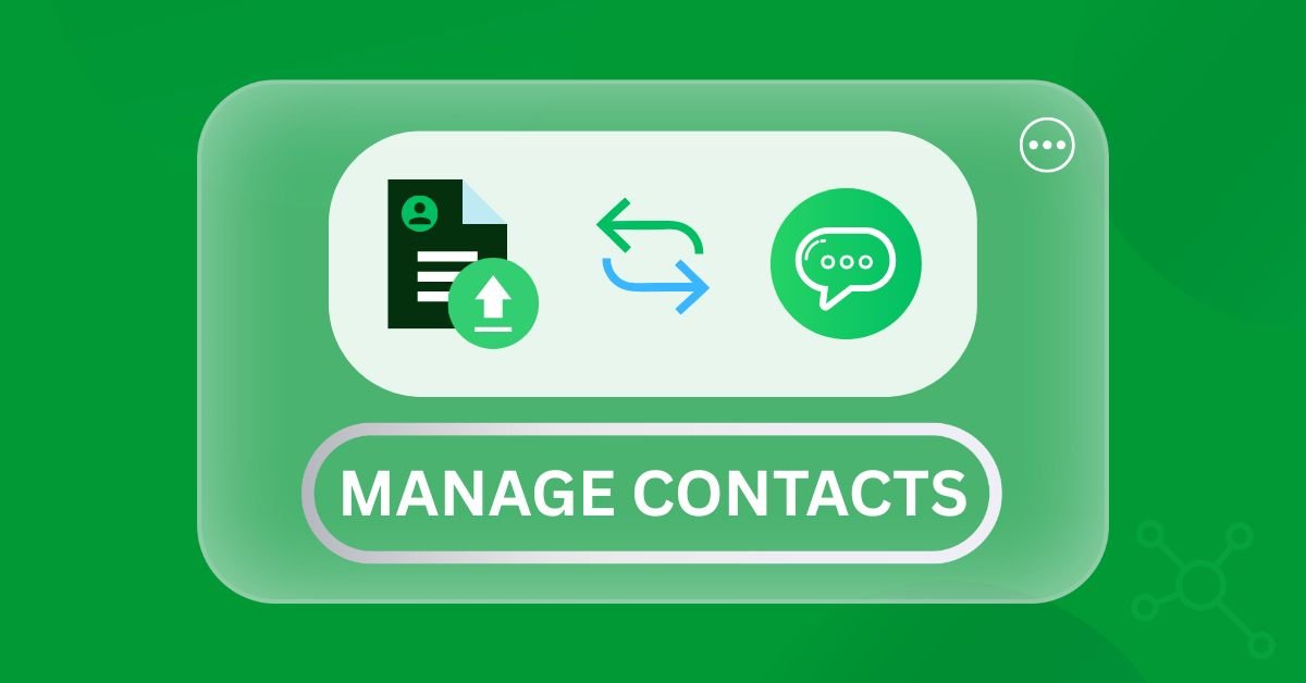 Manage Contacts